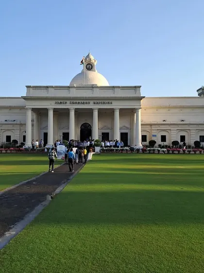 The beautiful campus of IIT Roorkee, where our poets were invited to judge a student slam poetry competition and perform their own work.