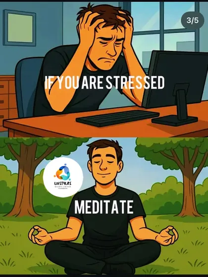 If you feel stressed from work or life, meditation is a powerful tool to calm your nervous system. Just a few minutes of mindful breathing can reset your mind and lower cortisol levels.