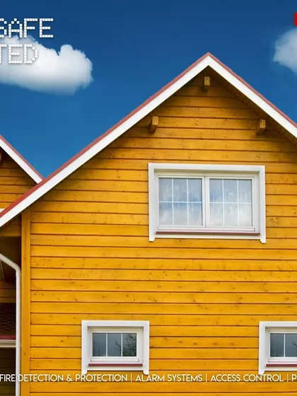 We provide security solutions for every type of home, from modern apartments to traditional houses. This image of a classic family home represents our commitment to making any residence a safe and secure environment.