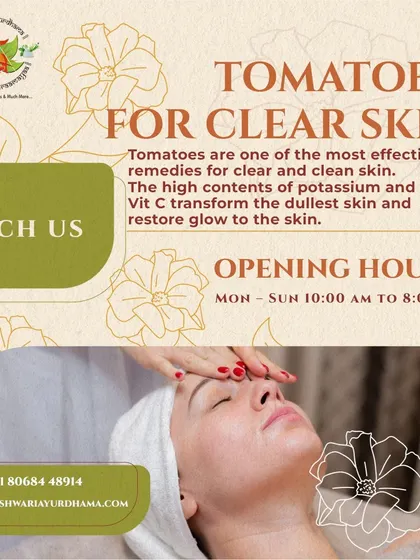 I often recommend simple, natural remedies alongside my treatments. For instance, the nutrients in tomatoes can help restore a natural glow and fight free radicals, contributing to clearer skin.