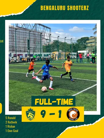 Our U-9 team dominated their YPL match against South United with a 9-1 win, showcasing incredible teamwork and an 80% possession rate.