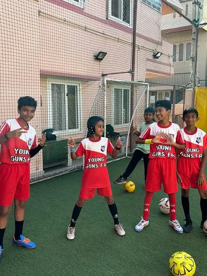 From tiny tots to super mega powers! This is the transformation we love to see. This group of U14 champs started with us as toddlers and are now skilled team players.