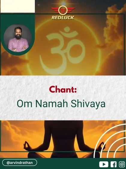 The simple yet powerful chant for the 16-Mukhi Rudraksha is "Om Namah Shivaya." Chanting this with devotion activates the bead's energy, helping you align with victory and prosperity.