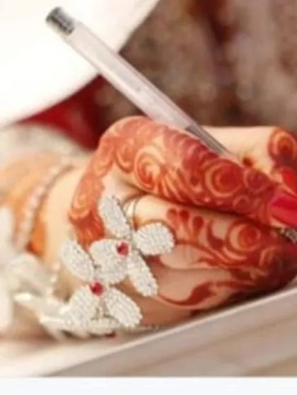 The signing of the Nikah Nama is the most sacred part of a Muslim wedding. It is a solemn promise between the couple and before Allah. My service ensures that this commitment is founded on respect and Islamic principles, with no dowry and no demands.
