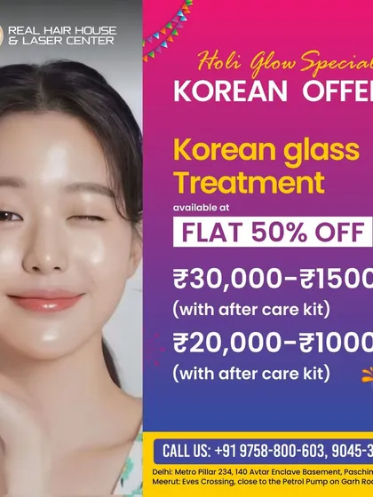 Get that flawless Korean Glass Skin you have always wanted. This special offer gives you a flat 50% discount on my signature treatment, which includes a complete aftercare kit to maintain your luminous results at home.