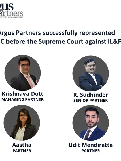 I successfully represented HDFC before the Supreme Court in a significant case against IL&FS concerning the appropriation of rent receivables. This verdict was a crucial outcome in the ongoing IL&FS insolvency process, demonstrating my capability in handling high-stakes financial litigation and debt recovery matters.