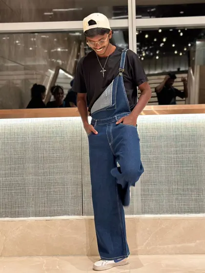 Another look from the Sheraton gig. My personal style is rooted in hip-hop culture, and I bring that authenticity to every corporate or private event.