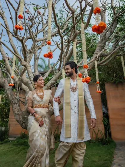 A serene walk through the beautiful grounds of Sumatra Weddings. We use natural framing and light to create artistic couple portraits that feel both intimate and grand.