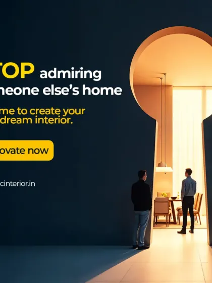 Stop admiring someone else's home. It's time to unlock the door to your own dream interior. We are here to help you renovate and create a space that is uniquely yours.