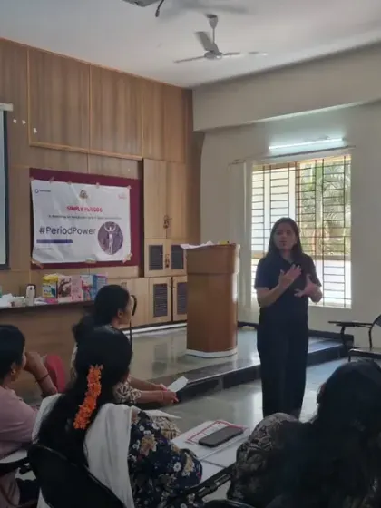 During our para-athlete workshop, we addressed specific challenges like changing period products with limited mobility and the increased risk of UTIs. Our goal is to provide inclusive and practical menstrual health education for all athletes.
