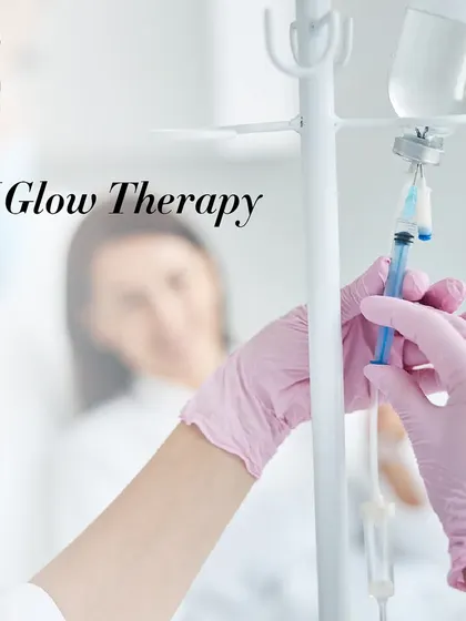This is a glimpse into the IV Glow Therapy process at my clinic. A fine needle is used to administer the vitamin rich fluid, and the entire process is comfortable and relaxing with no downtime. You can just sit back while your body gets the nourishment it needs.