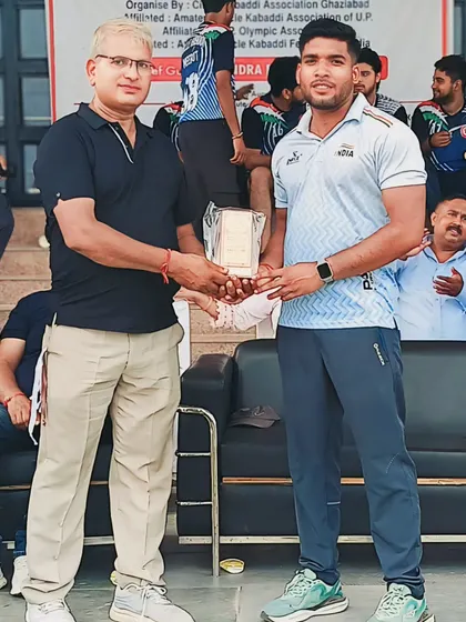 I was honored to serve as the coach for the Gautam Buddha Nagar team in the Senior Uttar Pradesh State Circle Kabaddi Championship.