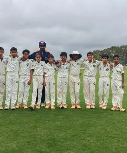 Our promising RSCA U-12 team, where young players learn the fundamentals of teamwork and competitive cricket.