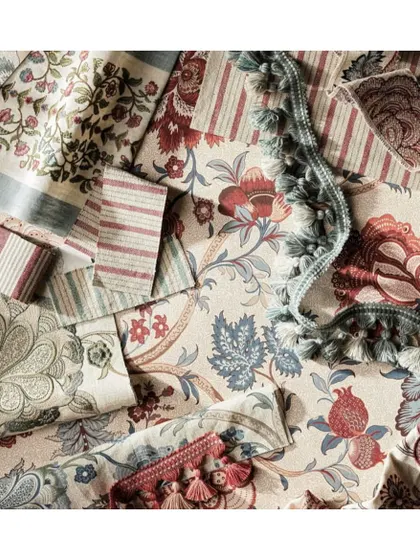 A tribute to the enchanting beauty of English gardens, the Highgrove collection by Sanderson celebrates richly planted borders and wild charm. Inspired by nature, these fabrics and trimmings bring the vibrant serenity of the outdoors into your home.