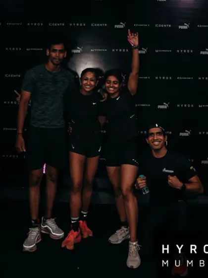 The pure joy of a successful team effort. Competing in Hyrox is as much about community and shared struggle as it is about individual performance. We push each other to be better.