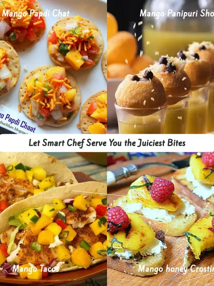 Our special Mango Season Menu features creative dishes like Mango Papdi Chaat, Mango Tacos, and Mango Honey Crostini. It's a perfect way to celebrate summer.
