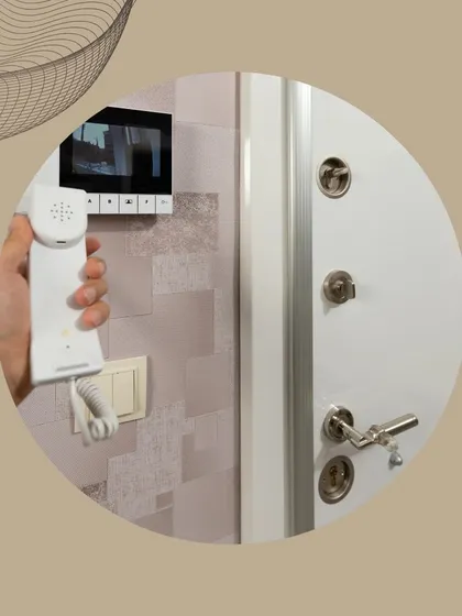 See and speak with visitors without opening the door. My video door phone systems provide a secure way to screen guests from a wall display or your phone, giving both you and your family peace of mind.