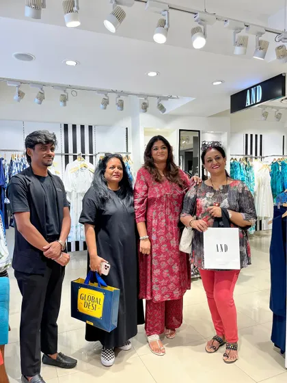 A successful wrap-up of a styling event with happy clients and the wonderful store team. It's so fulfilling to see people leave with pieces they truly love.