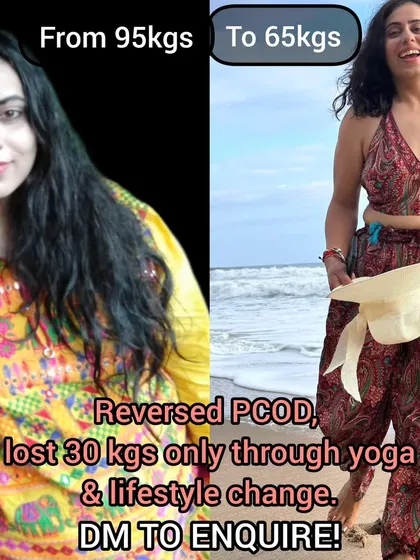 My own journey is proof that traditional yoga works. I reversed my PCOD and lost 30 kgs not with extreme diets or workouts, but with a consistent yoga practice and lifestyle changes.