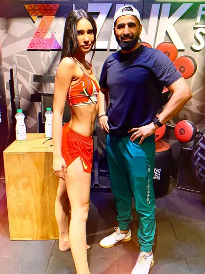 A great memory with a client after a successful training session. Building strong relationships with the people I train is at the heart of the Zink philosophy.