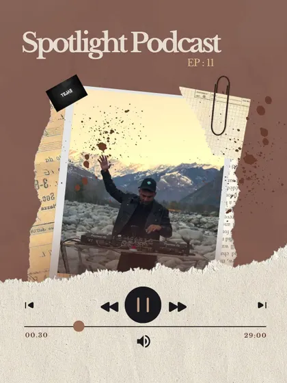 The cover art for Episode 11 of my Spotlight Podcast. You can listen to the full episode on my YouTube channel.