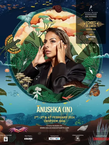 My official artist announcement for Echoes of Earth, one of India's most sustainable music festivals.