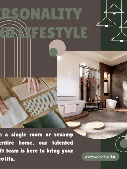 This graphic explains our client-centric approach, where we design based on your personality and lifestyle to bring your vision to life.