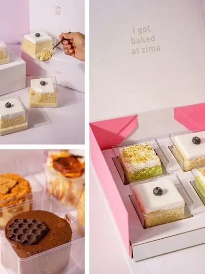 A look at the beautiful cakes and packaging from the successful Iftar campaign. We ensure every element, from the food to the branding, is captured perfectly.