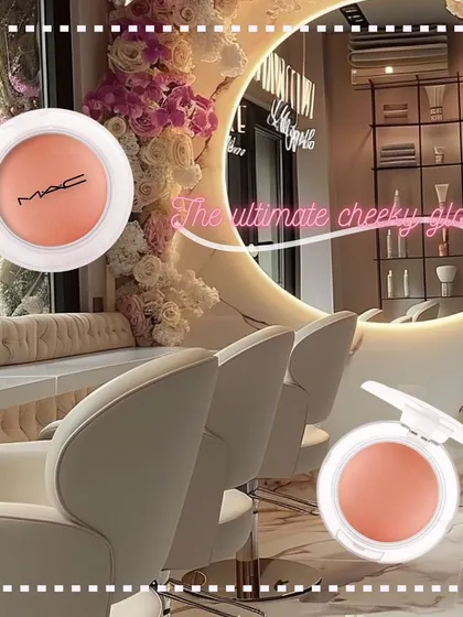 The ultimate cheeky glow! MAC Glow Play blush in the shade Grand gives the most beautiful, buildable flush of color.