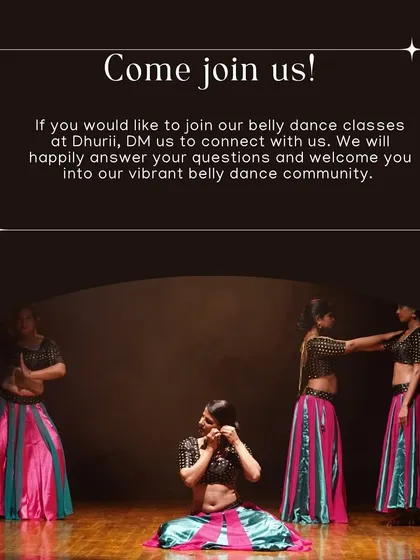 If you would like to join our belly dance classes, we would love to connect with you. We will happily answer your questions and welcome you into our vibrant community.