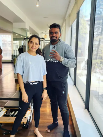 Documenting the fitness journey with Ashika. Every session is a step towards greater strength.
