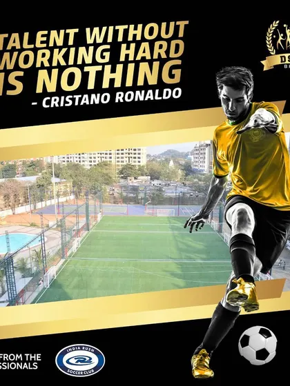 Our professional-grade football turf, home to training with partners like India Rush Soccer Club, provides the perfect surface for developing your skills. This is where hard work on the training ground translates to game-day success.