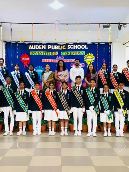 With the newly appointed student council. It is my hope that they lead with the same discipline and heart that I've built my life around.