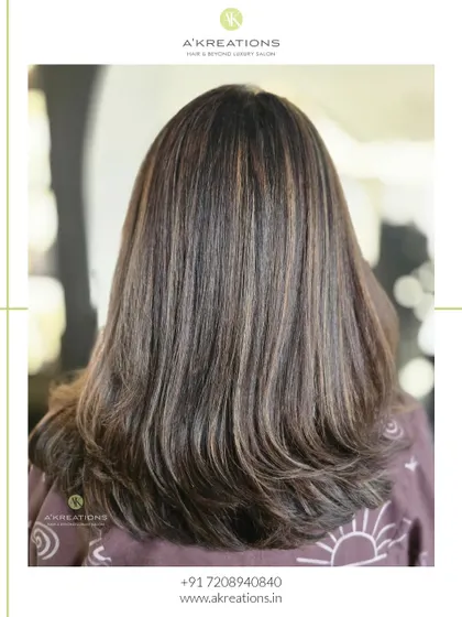 A copper brown glow-up. These warm, vibrant tones add incredible richness and shine, completely transforming the hair.
