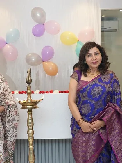 The ceremonial lighting of the lamp at our HRBR Layout launch, marking a new chapter for Bodycraft Academy and our commitment to beauty education.