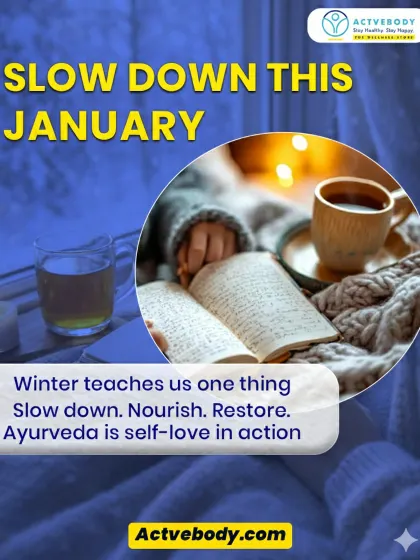 The Wisdom of Slowing Down in January. Winter is nature's time to slow down, and our bodies are meant to do the same. I encourage embracing gentle mornings, warm foods, and mindful self-care rituals to restore your natural balance and begin the year with calm intention.