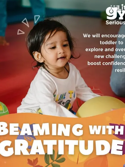 We encourage every toddler to safely explore and overcome new challenges. This helps boost their confidence and builds resilience from a very young age.