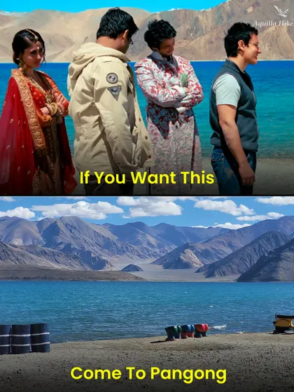If you want to experience the breathtaking beauty of Pangong Lake from '3 Idiots', we can take you there. It's time to see it for real.