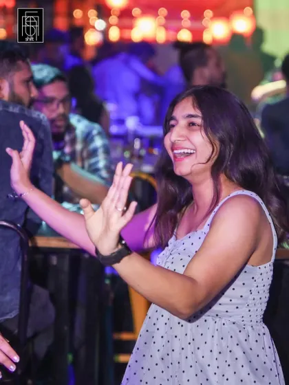 The simple joy of a good song and a great night out.