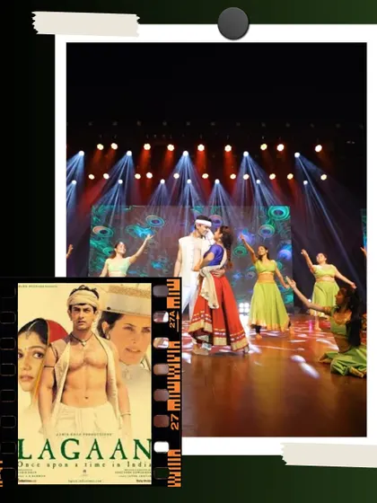 A beautiful moment from our 'Lagaan' musical production. We believe in creating visually stunning and emotionally resonant performances.