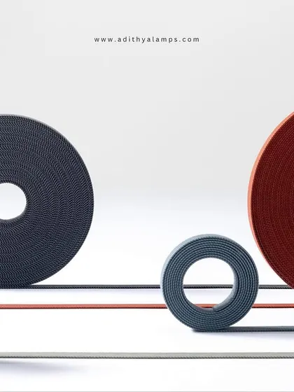 The Braided Tape Series offers ultimate creative freedom. This flexible, tape-like lighting system can be suspended, wrapped, or draped in countless configurations, allowing you to draw with light and create truly unique installations.
