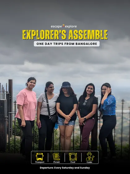 Explorers assemble! A group of women travelers enjoying the view on one of my one-day trips. I ensure a safe and fun environment for everyone, including solo women travelers.