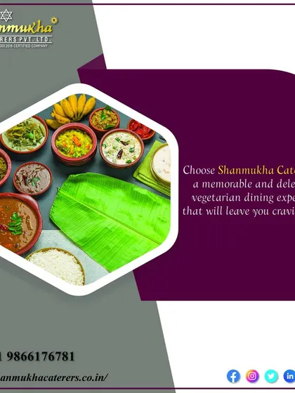Choose us for a delectable vegetarian dining experience, featuring authentic dishes like this South Indian meal served in traditional clay pots.