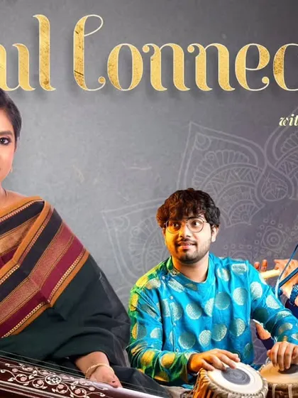 An invitation to "Soulful Connections," a concert in Bangalore where I had the pleasure of performing with vocalist Atri Kotal and other talented musicians.