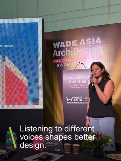 Listening to different voices shapes better design. Here, one of our partners speaks at the WADE ASIA ArchiDesign event, sharing our perspective and contributing to a broader conversation about the future of architecture.