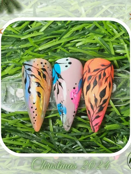 More amazing work from my students. This set features abstract, nature-inspired patterns with a beautiful color palette and a great sense of composition.