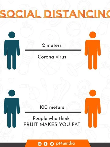 Let's clear this up: fruit does not make you fat. This post humorously debunks a common nutrition myth, reminding you that whole, natural foods are your friends on a fitness journey.
