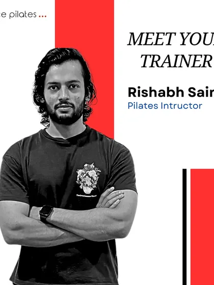 Meet your trainer, Rishabh Saini. With his passion for fitness, Rishabh will push you to find strength you never knew you had.