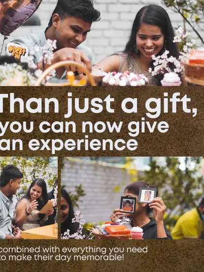 More than just a gift, you can now give an experience. This graphic shows how I combine everything you need to make their day memorable.
