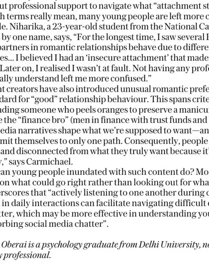 In this Mint Lounge piece, I suggest that instead of absorbing social media chatter, actively listening to your partner is a far more effective way to navigate difficult conversations and truly understand them.